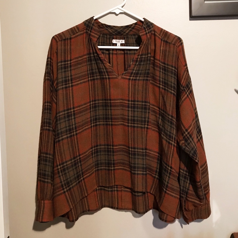 Madewell highroad popover shirt
